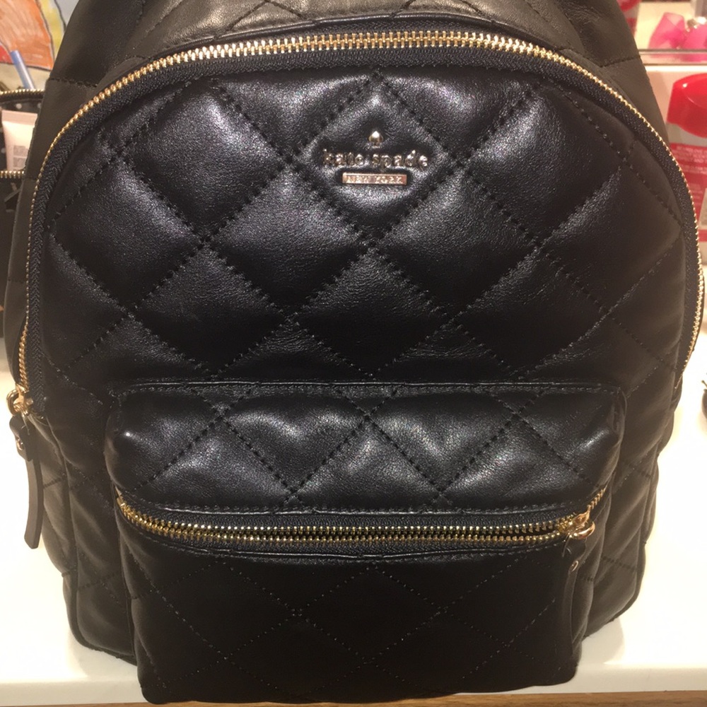 Quilted  Kate spade back pack